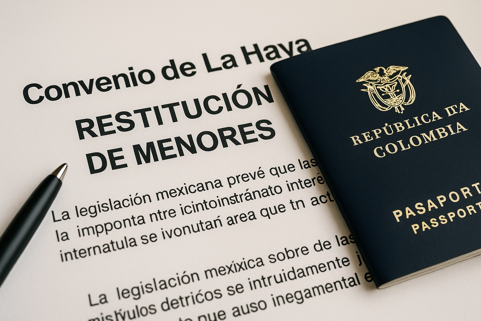 Cómo funciona el Convenio de La Haya en restitución de menores colombianos